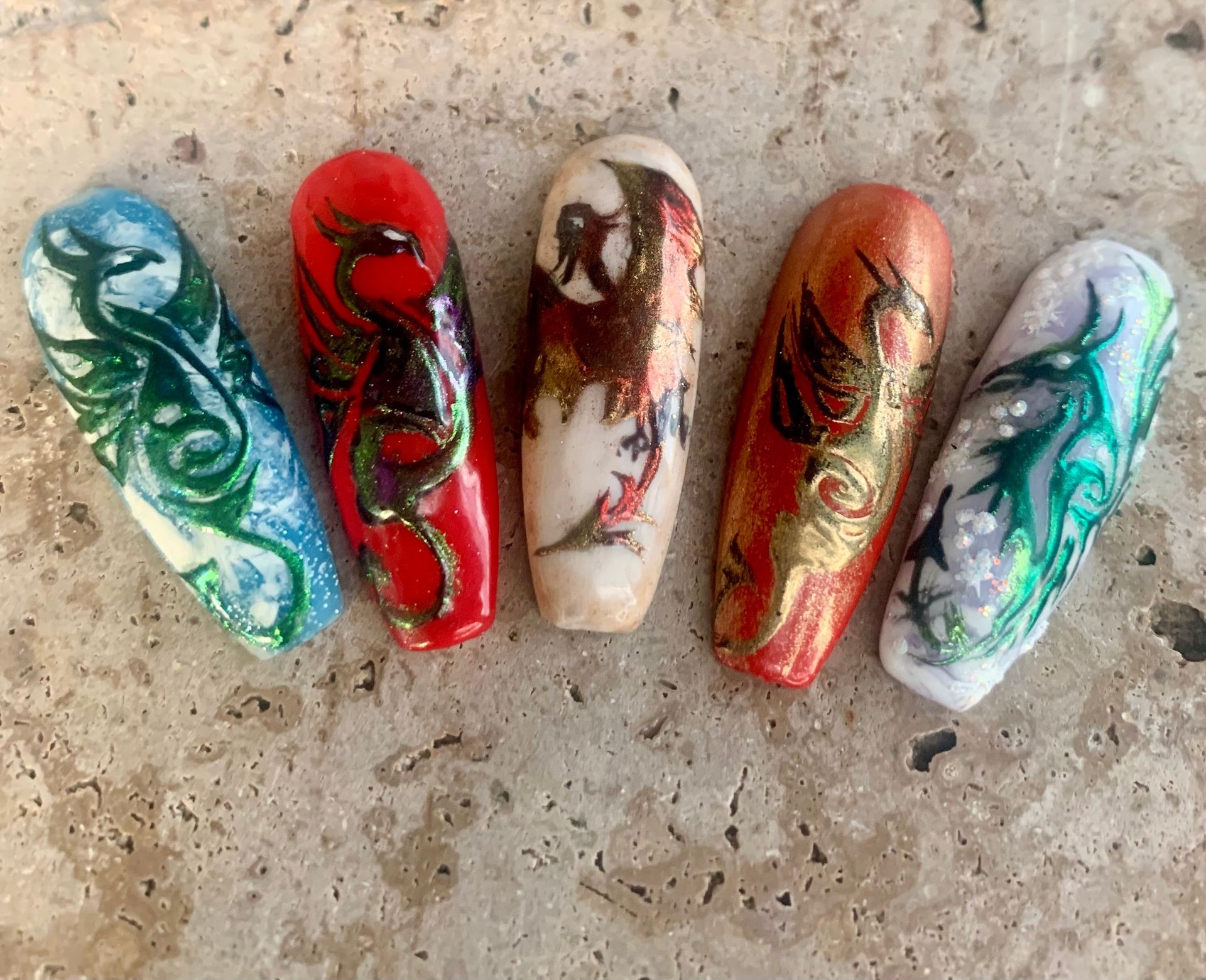 Custom Nail Art Services